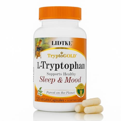 Lidtke Technologies L-Tryptophan Capsules, 120 Count