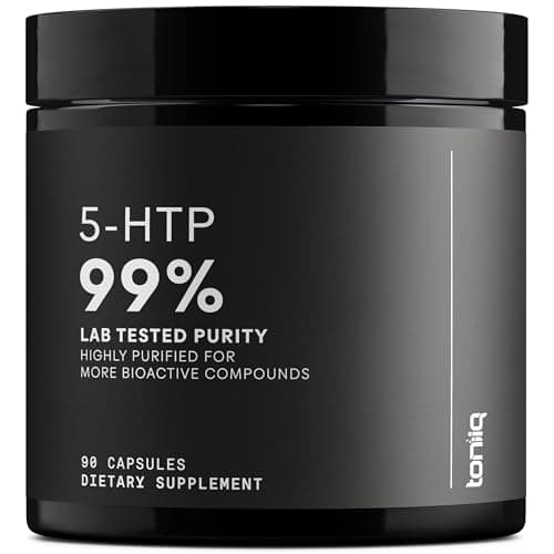 Toniiq Ultra High Strength 5HTP Capsules - 99%+ Highly…