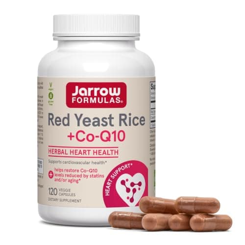 Jarrow Red Yeast Rice 1200 mg with CoQ10 100mg (Q10)