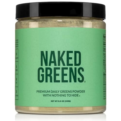 NAKED Super Greens Powder Organic Greens Supplement - Only 10…