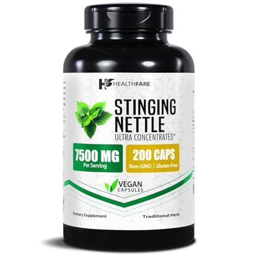 Healthfare Stinging Nettle Root Extract | 200 Vegan Capsules…