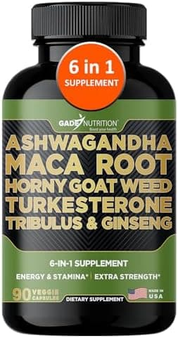 Gade Nutrition Ashwagandha with Maca Root