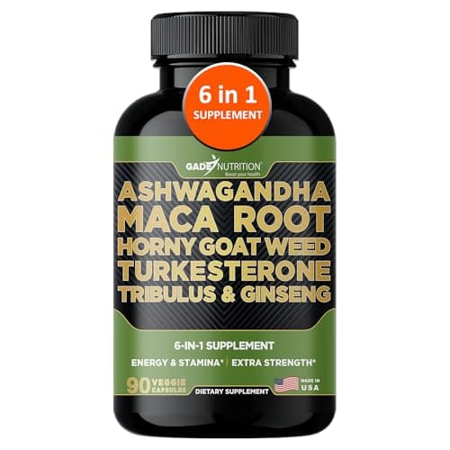 Gade Nutrition Ashwagandha with Maca Root