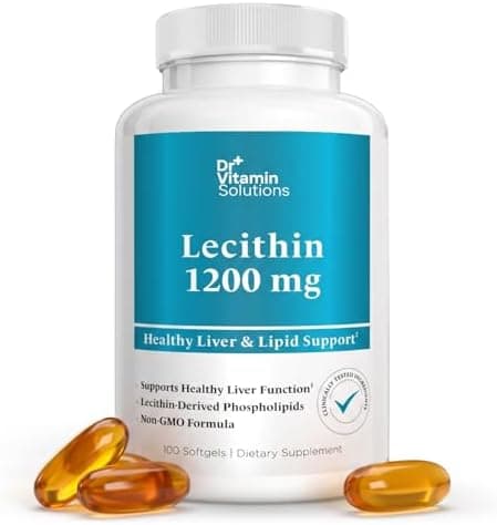 Soy Lecithin 1200 mg Softgels