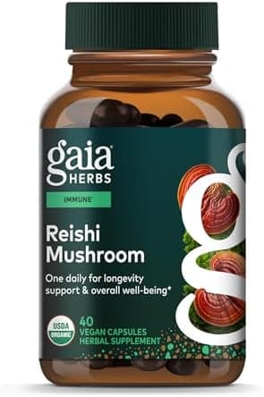 Gaia Herbs Reishi Mushroom - Traditionally Used to Support…
