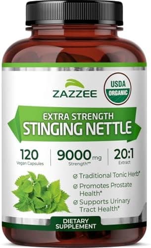 Zazzee USDA Organic Stinging Nettle Leaf 20:1 Extract