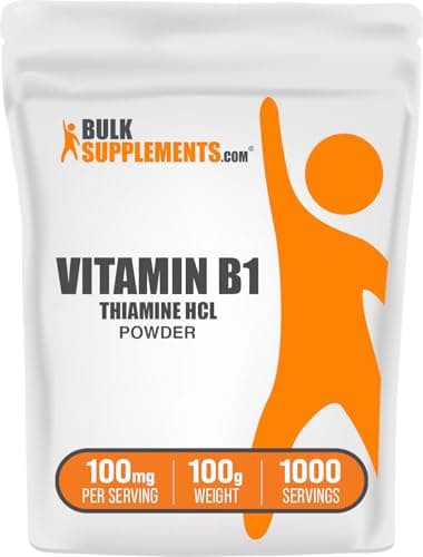 BulkSupplements Thiamine HCl Powder - Thiamine Hydrochloride