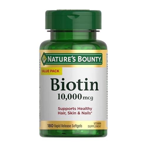 Nature's Bounty Biotin Hair Skin and Nails Vitamins