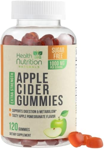 Apple Cider Vinegar Gummies Zero Sugar - Max Strength ACV…