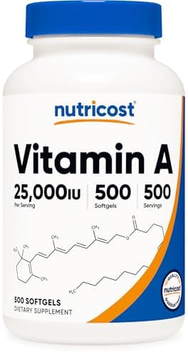 Nutricost Vitamin A 25000 IU