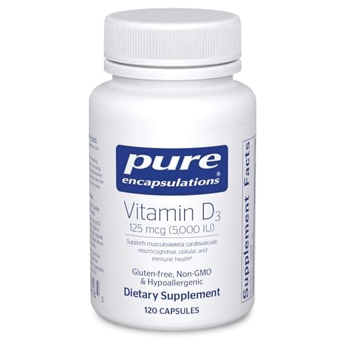 Pure Encapsulations Vitamin D3 125 mcg (5