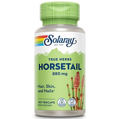 Solaray Horsetail 880 mg - Horsetail Supplement with Natural…