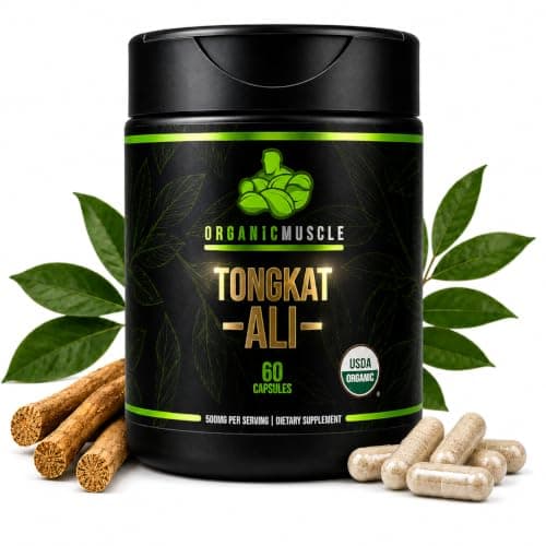 Organic Muscle Tongkat Ali for Men 500mg