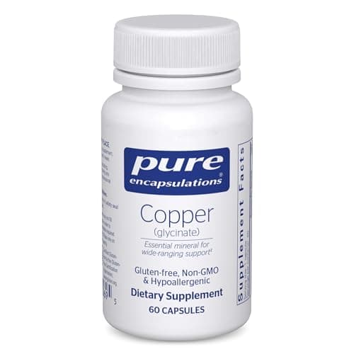 Pure Encapsulations Copper Glycinate 60's - 2 mg Copper…