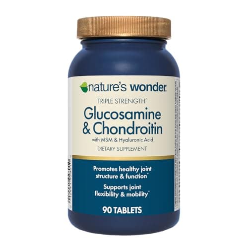 Nature's Wonder Triple Strength Glucosamine Chondroitin MSM