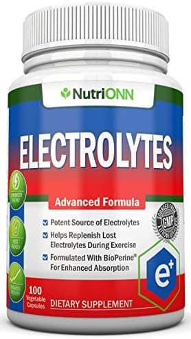 Electrolytes - 100 Natural Electrolyte Replacement Capsules…