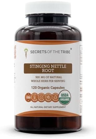 Secrets of the Tribe Stinging Nettle Root USDA Organic 120…