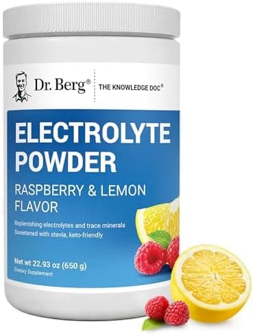 Dr. Berg Zero Sugar Hydration Keto Electrolyte Powder…