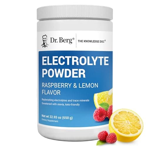 Dr. Berg Zero Sugar Hydration Keto Electrolyte Powder…