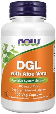 NOW Foods Supplements, DGL with Aloe Vera (Deglycyrrhizinated…