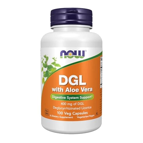 NOW Foods Supplements, DGL with Aloe Vera (Deglycyrrhizinated…
