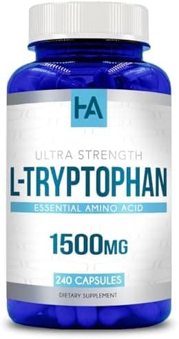 High Strength L Tryptophan Capsules | L Tryptophan Supplement…