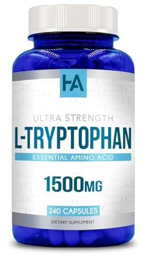 High Strength L Tryptophan Capsules | L Tryptophan Supplement…