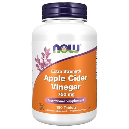NOW Foods Supplements, Apple Cider Vinegar 750 mg,…