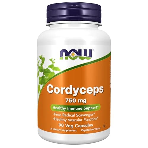 NOW Foods Supplements, Cordyceps (Cordyceps sinensis)750 mg…