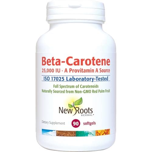 NEW ROOTS HERBAL Beta-Carotene 25