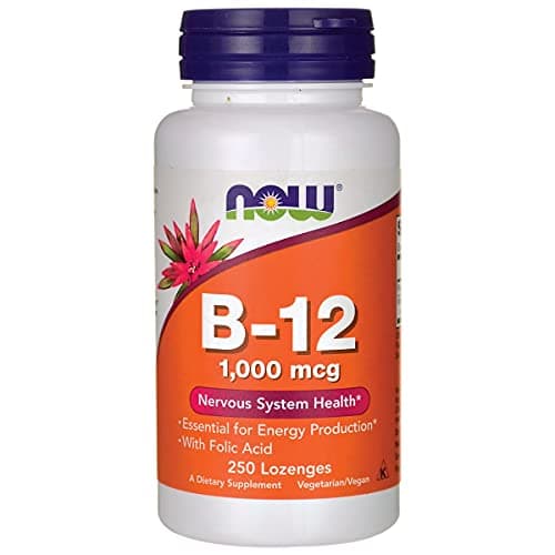 NOW B-12 1000mcg 250 Lozenges