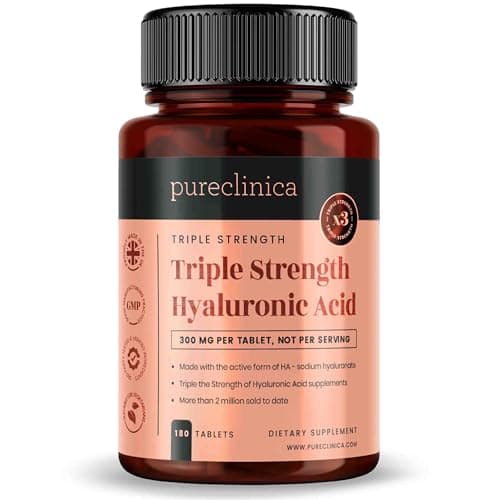 Triple Strength Hyaluronic Acid 300mg x 180 tablets