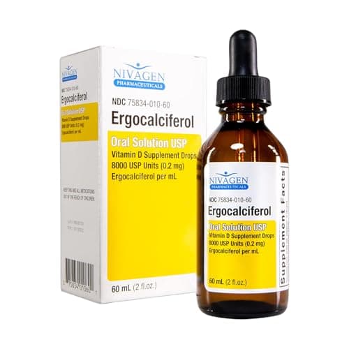 Nivagen Vitamin D2 Liquid Drops 8