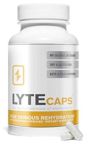 LyteLine Electrolyte Capsules - 60 Vegetarian Capsules…