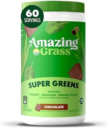 Amazing Grass Super Greens Powder Chocolate