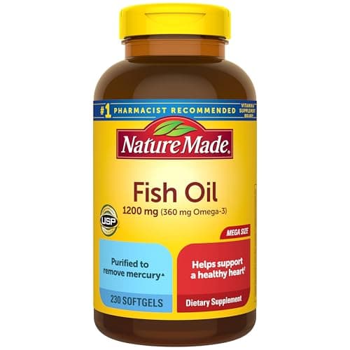 Nature Made Fish Oil Omega 3 Supplements