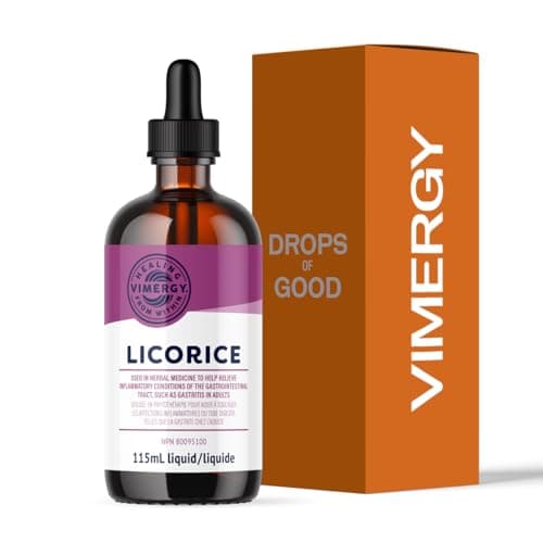 Vimergy Licorice 200mg Organic Liquid Root Extract