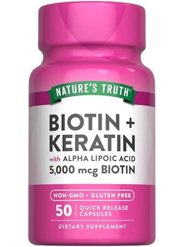 Nature's Truth Beauty Complex | 5000 mcg of Biotin | 50…