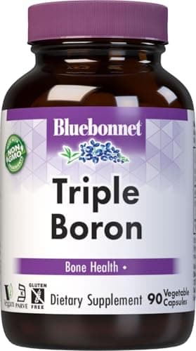 Bluebonnet Triple Boron 3 mg Trace Mineral Bone Support…