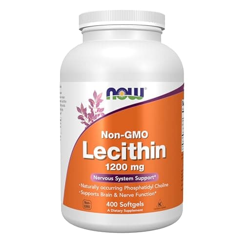 NOW Foods Supplements, Lecithin 1200 mg with naturally…