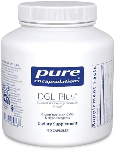 Pure Encapsulations DGL Plus - Gut Health Supplements for Men…