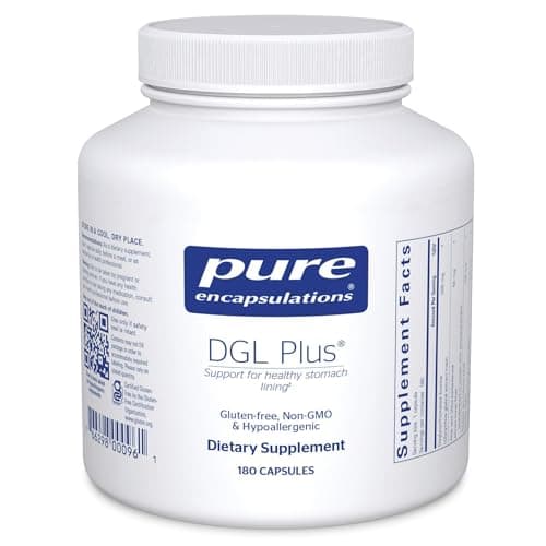 Pure Encapsulations DGL Plus - Gut Health Supplements for Men…