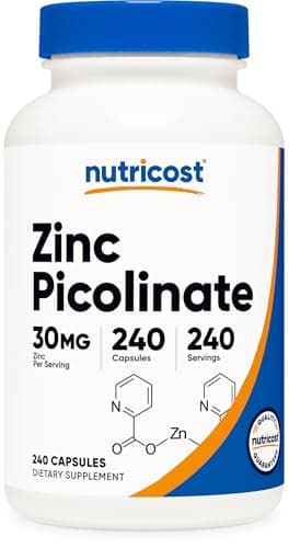 Nutricost Zinc Picolinate 30mg
