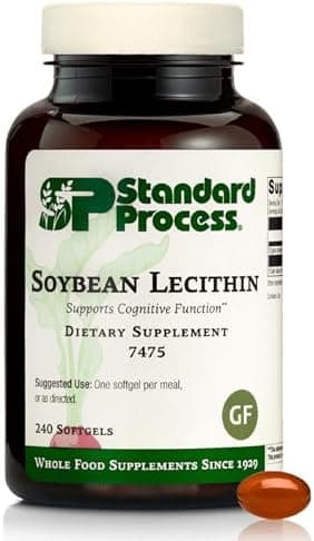 Standard Process Soybean Lecithin - Brain Health Support…