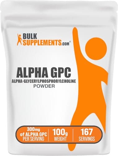 BulkSupplements.com Alpha GPC Powder - Choline Supplements