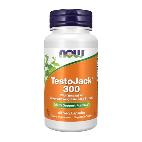 NOW Foods Supplements, TestoJack 300™ with 300 mg of Tonkat…