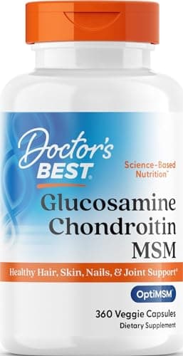 Doctor's Best Glucosamine Chondroitin Msm with OptiMSM…