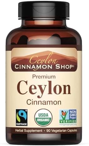 Organic Ceylon Cinnamon Capsules