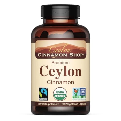 Organic Ceylon Cinnamon Capsules