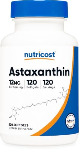 Nutricost Astaxanthin 12mg